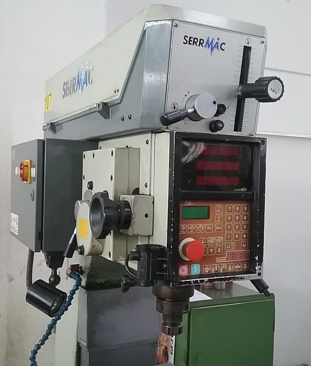 Trapano Fresa Da Banco Fervi T044 Con Cambio Ad Ingranaggi - Foto 9